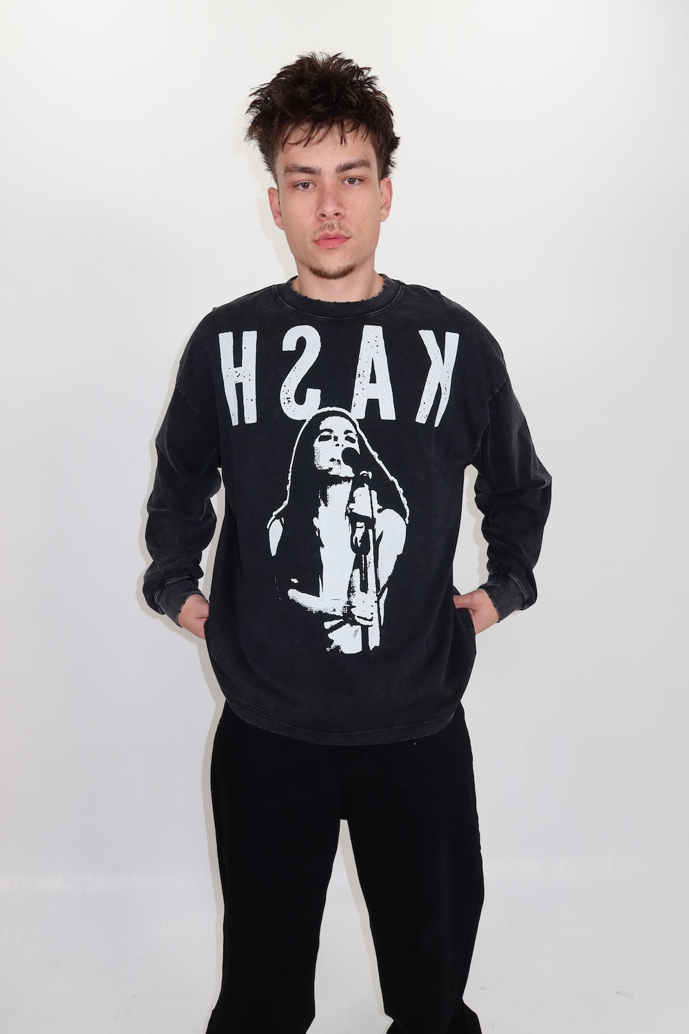 Reverb Black Long Sleeve