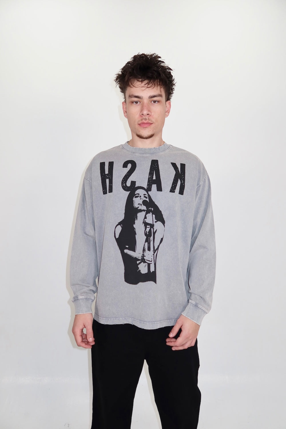 Reverb Gray Long Sleeve