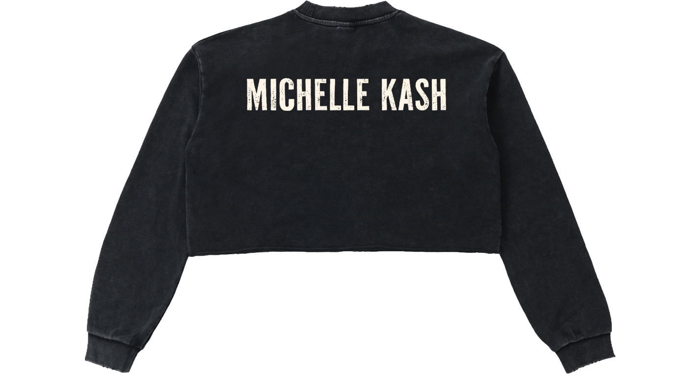 1am Cropped Sweatshirt