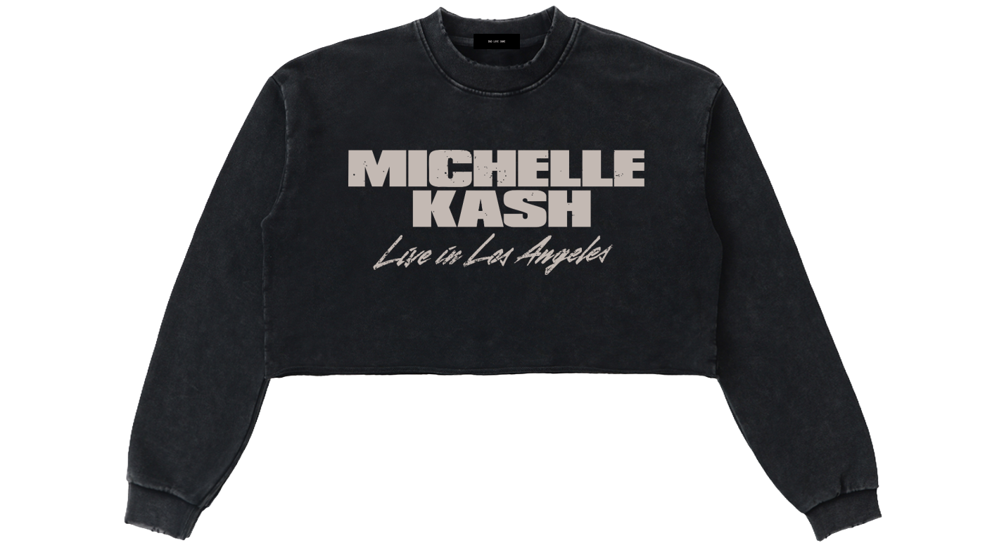 LA Live Cropped Sweatshirt