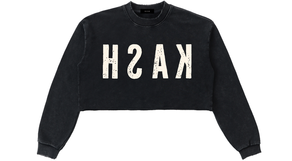 Tenet Cropped Sweatshirt Black