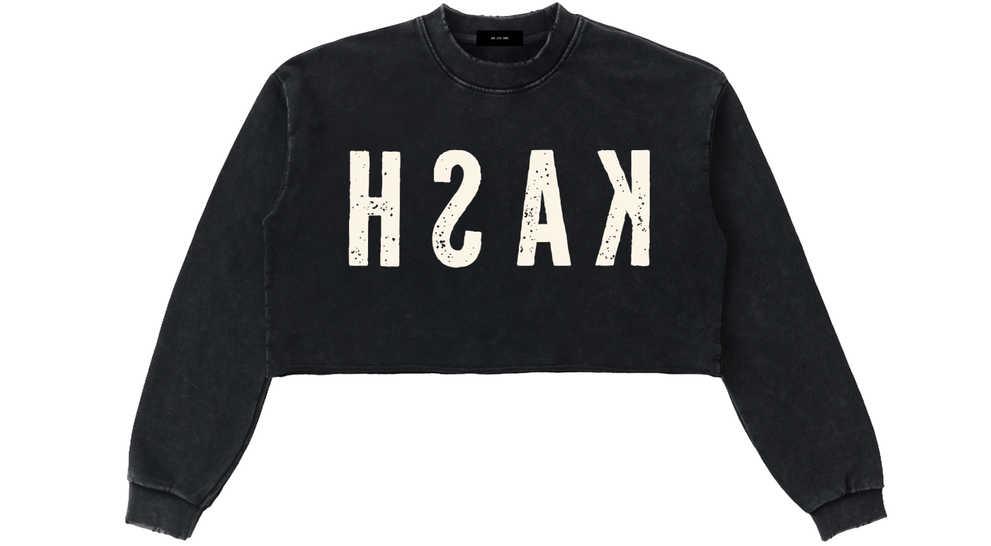 Tenet Cropped Sweatshirt Black