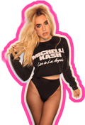 LA Live Cropped Sweatshirt