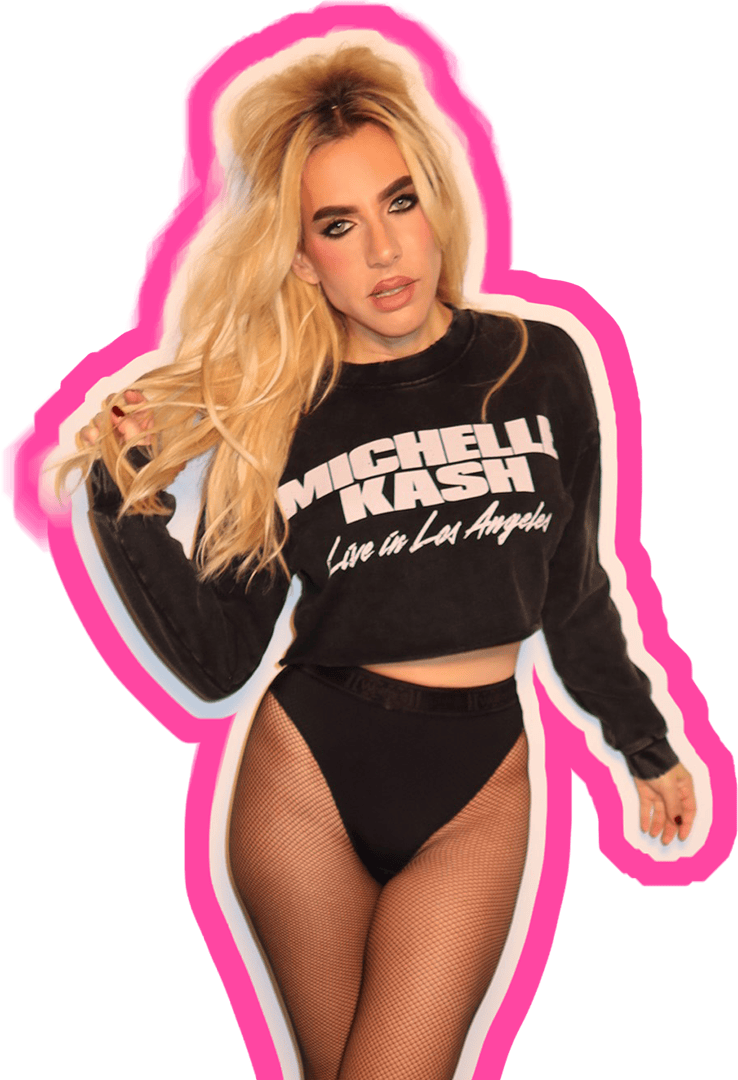 LA Live Cropped Sweatshirt