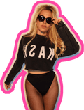 Tenet Cropped Sweatshirt Black